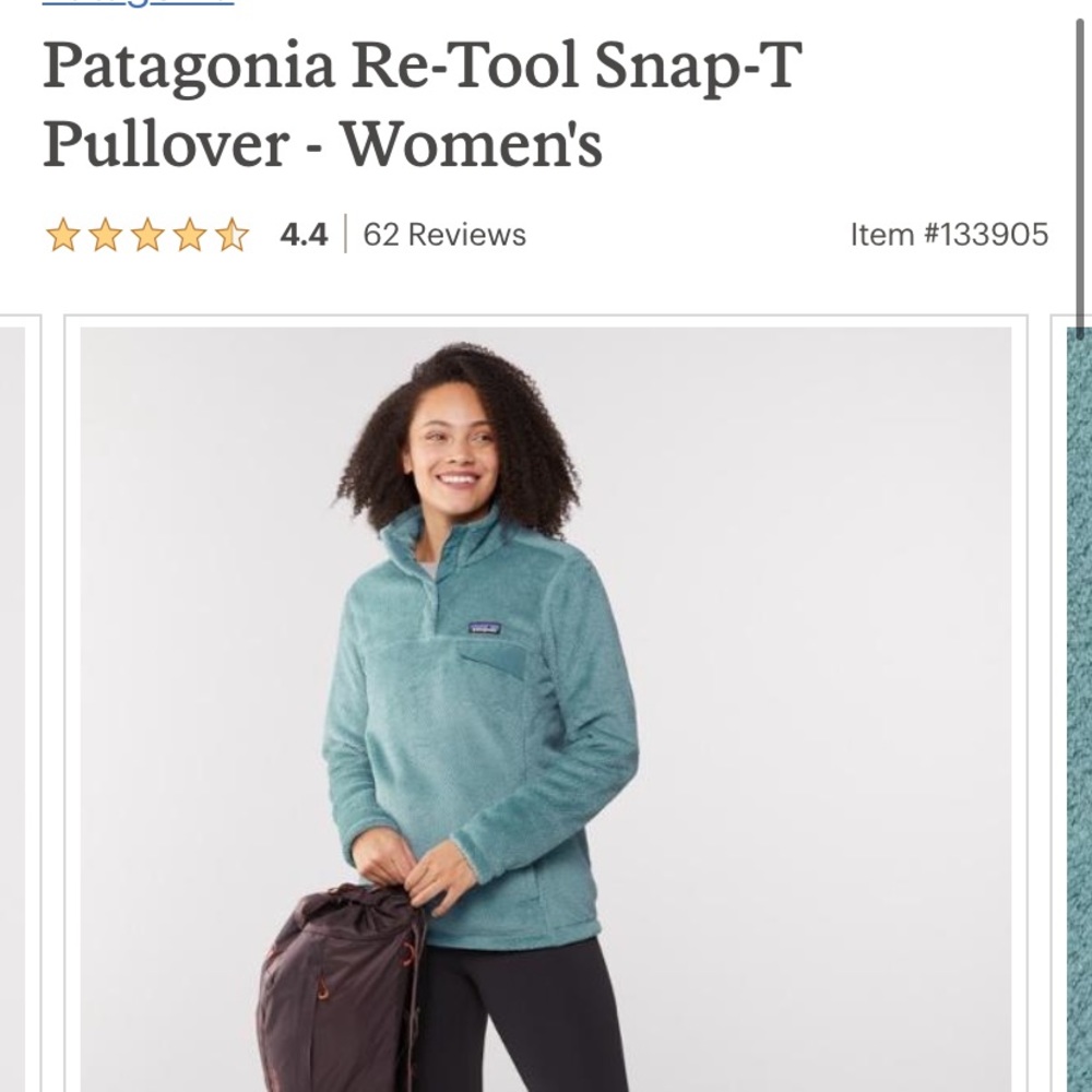 Women’s Patagonia Re-Tool Snap-T Pullover